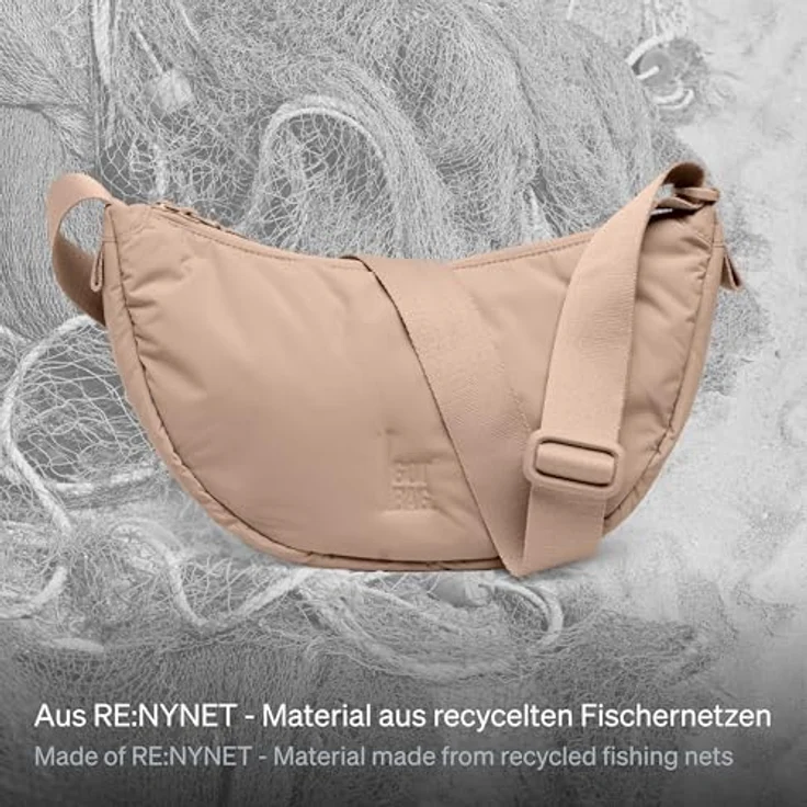 Got Bag Cloud Moon Bag small, Umhängetasche aus recyceltem Nylon, 4l, Wasserabweisend, sandbar – Bild 2