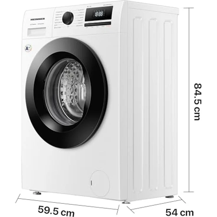 Heinner HWM-HME9014IVA10+++, Frontlader Waschmaschine mit 9 kg Kapazität, 1400 U/min, 15 Waschprogrammen und Digital Inverter-Motor – Bild 4