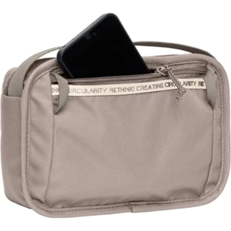 Vaude Coreway Gürteltasche, 24 cm, grau, 100% Polyester, ideale Begleiter für unterwegs – Bild 5