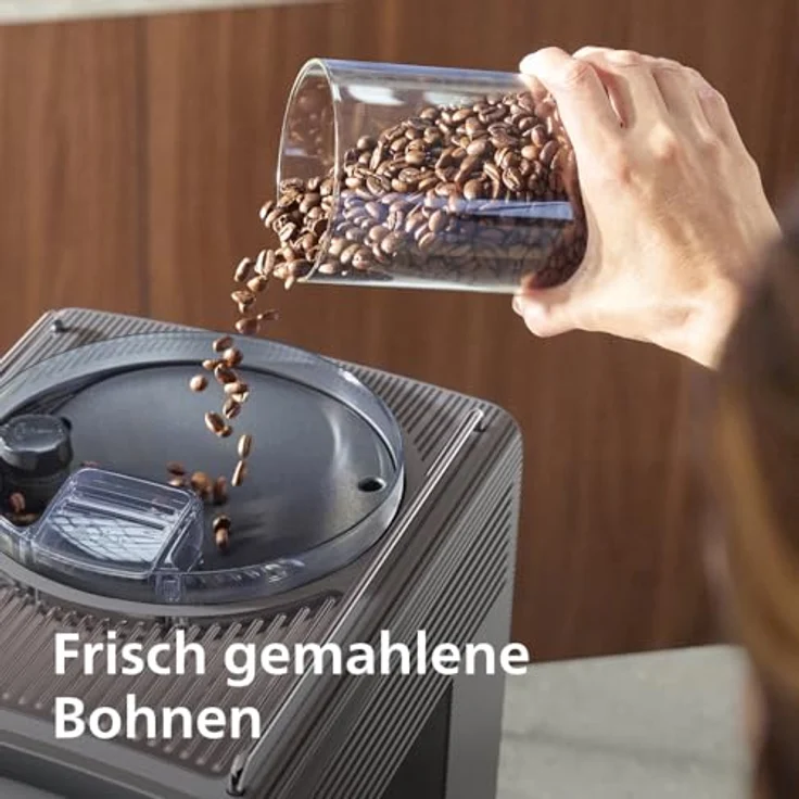 Philips LatteGo Pro Aromis Series 8000, Kaffeevollautomat mit 1,9 l Wassertank, integriertem Mahlwerk und 1500 W, Grau – Bild 10
