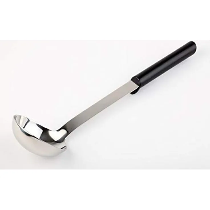 APS Schöpflöffel, Schöpfer, Saucenlöffel, Suppenschöpfer, Materialdicke 2,5 mm, ergonomischer, rutschfester Griff