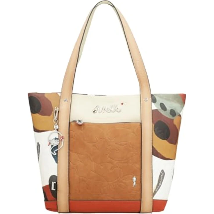 Anekke Shopper Tasche 44 cm, mehrfarbig, 100% Polyurethan, 44 x 16 x 33 cm – Bild 7