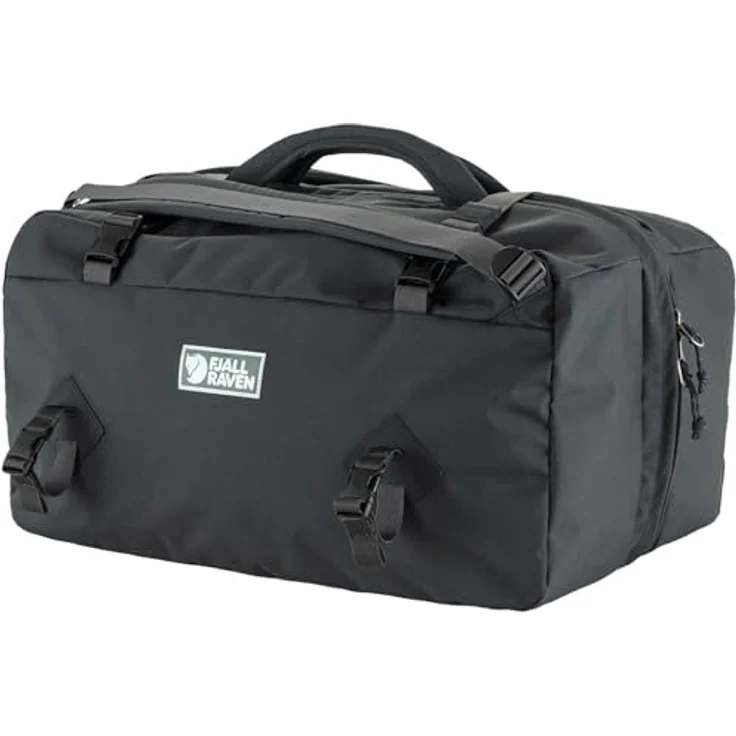 Fjällräven Vardag Splitpack Weekender Reisetasche, 48 cm, schwarz, 100% Polyamid, kompakte Reisetasche mit flexiblem Stauraum – Bild 1