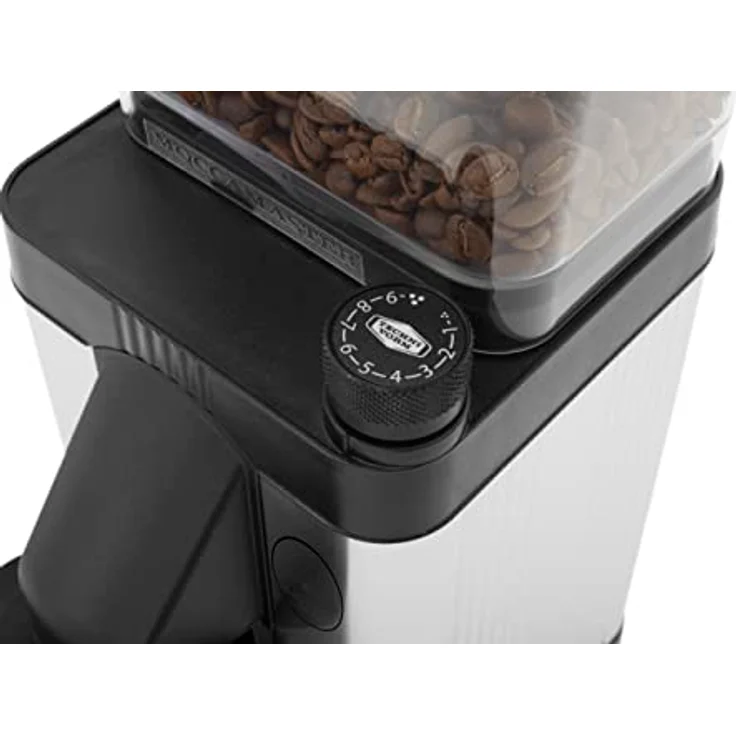 Moccamaster KM5 Kaffeemühle, Polished Silver – Bild 4