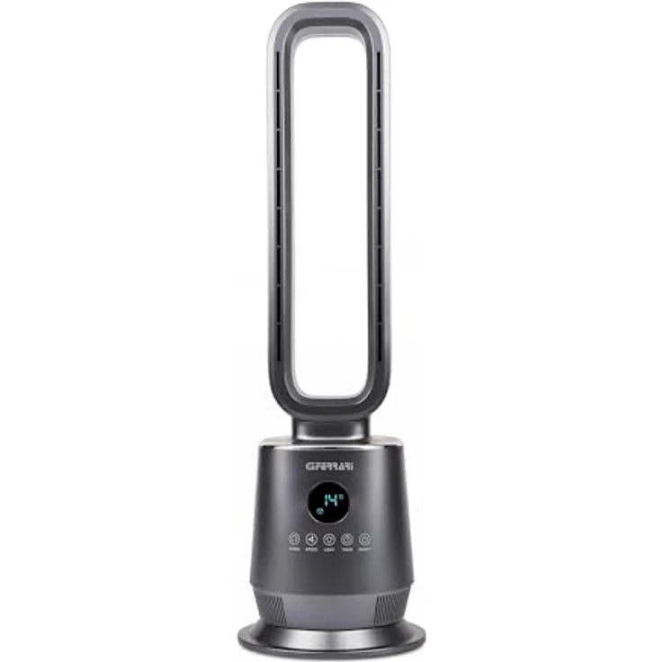 G3 Ferrari G50051 Wind Master, Ventilator mit 12-Stunden-Timer und horizontaler Rotation, grau – Bild 2