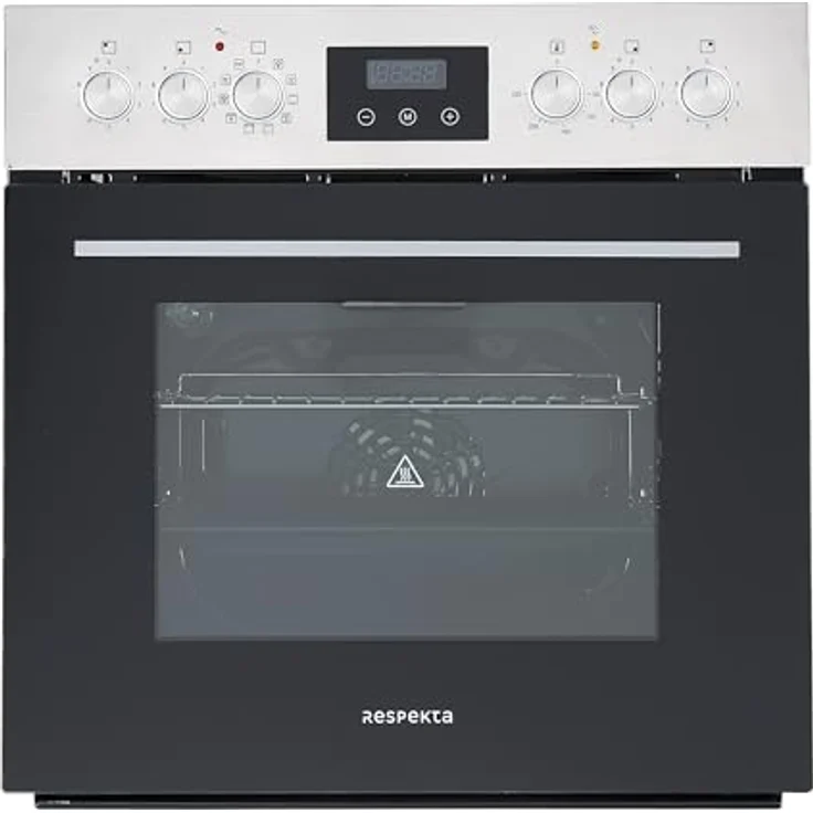 Respekta HS3001-19, Einbau-Backofen Herdset mit 67 Liter Volumen, rahmenlosem Glaskeramikkochfeld und 9 Beheizungsarten – Bild 3
