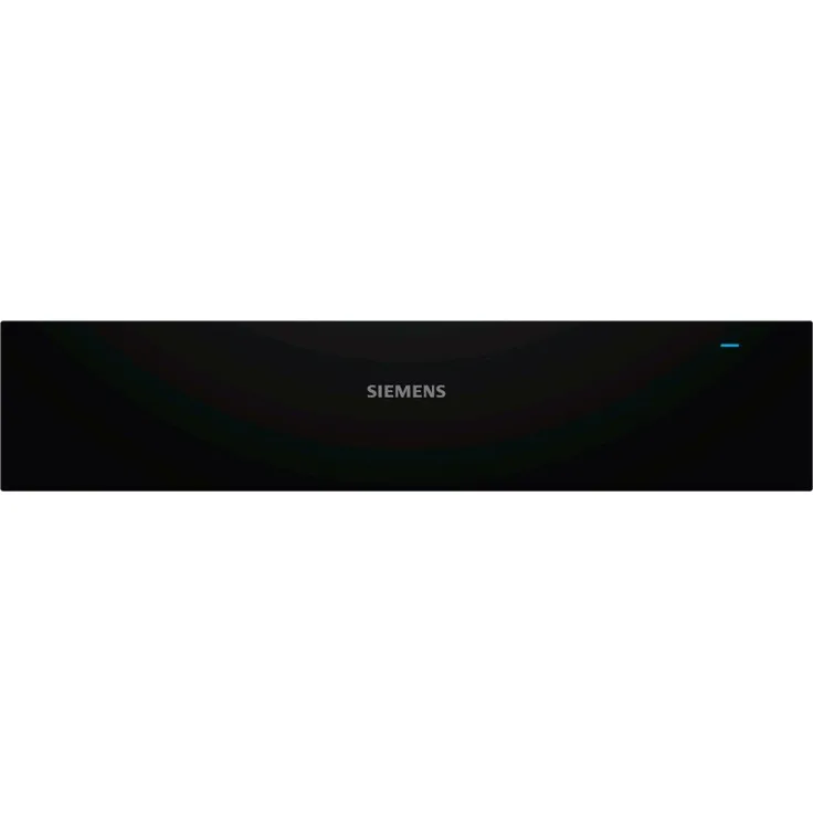 Siemens BI510CNR0 Wärmeschubladen - 59.4 cm - Edelstahl-Schwarz - Grifflos mit push und pull Öffnung