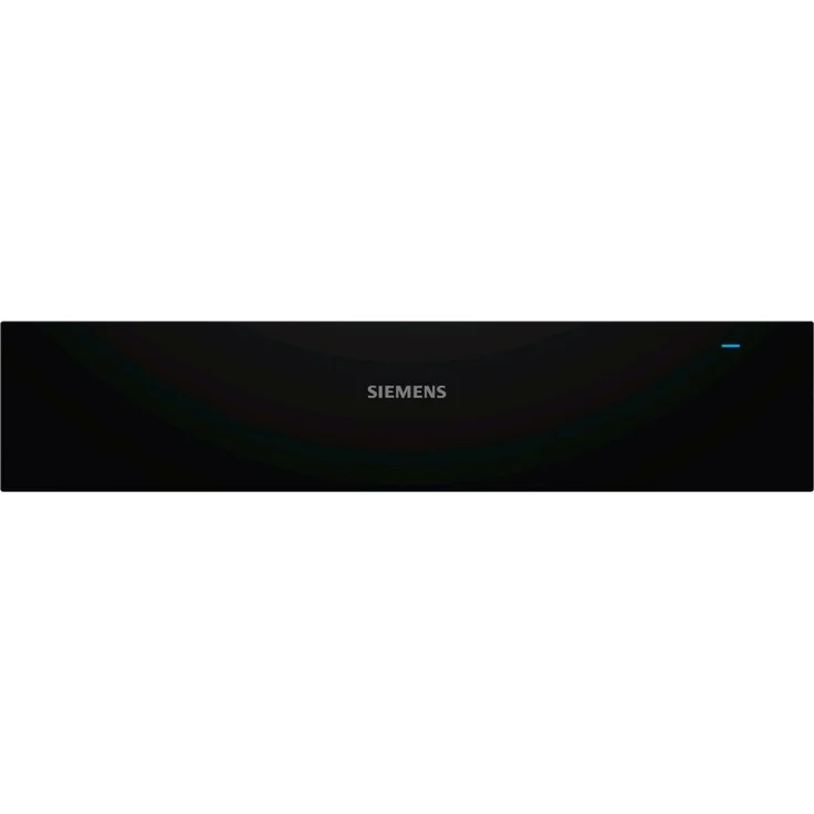 Siemens BI510CNR0 Wärmeschubladen - 59.4 cm - Edelstahl-Schwarz - Grifflos mit push und pull Öffnung – Bild 1