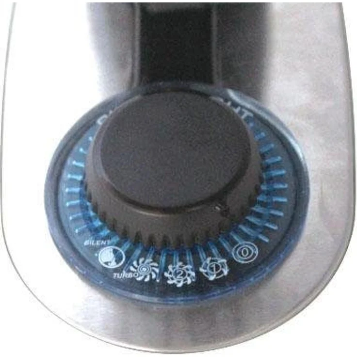 Fakir VC 25 SN trend Tischventilator, 40 Watt, 38 cm, sehr leise, oszillierend 90°, 4 Leistungsstufen, LED-Drehregler – Bild 3