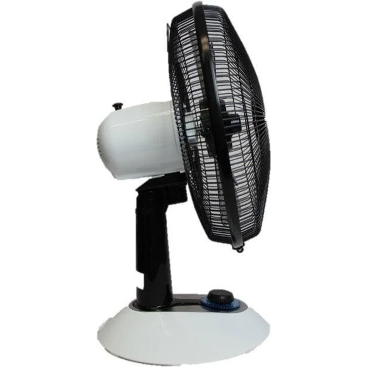 Fakir VC 25 SN trend Tischventilator, 40 Watt, 38 cm, sehr leise, oszillierend 90°, 4 Leistungsstufen, LED-Drehregler – Bild 2