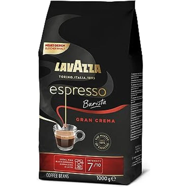Lavazza espresso Barista Gran Crema, 1000g ganze Bohne – Bild 3