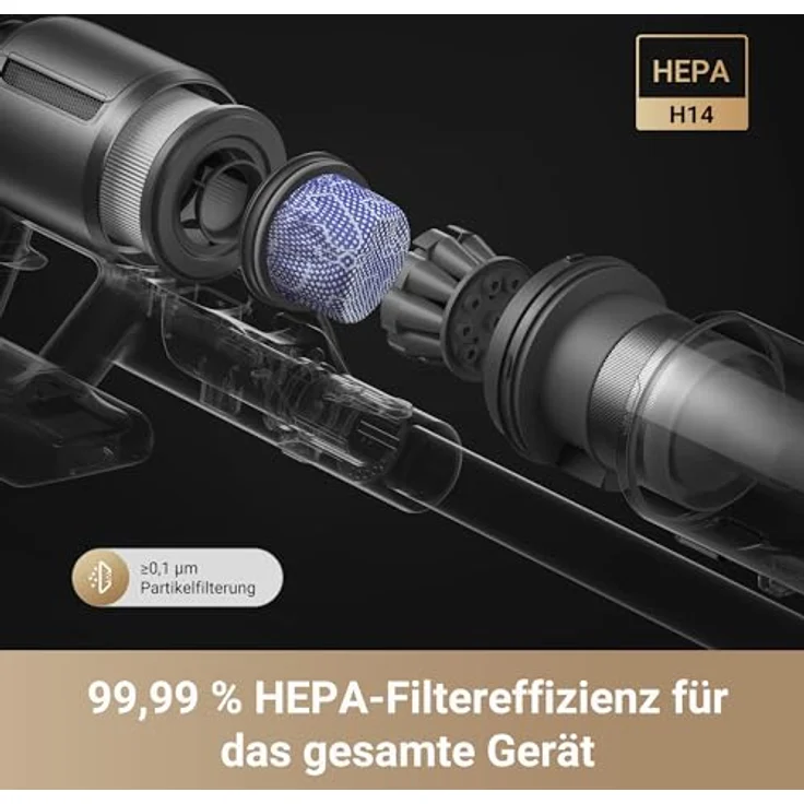 Dreame Z30 Kabelloser Akkustaubsauger Anthrazit 310 AW – Bild 3