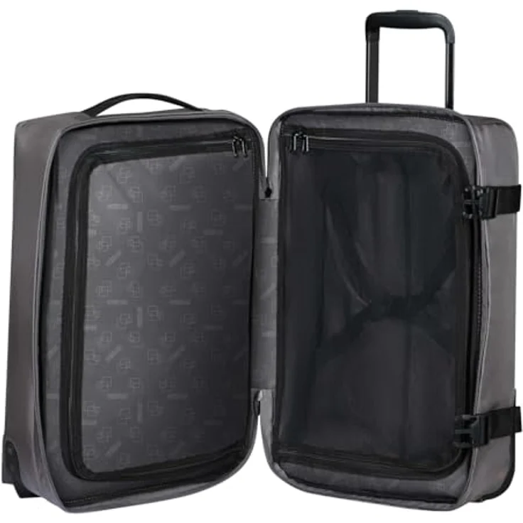 American Tourister URBAN TRACK Duffle mit Rollen, grau, 35 l, Handgepäck mit TSA-Schloss und geräuscharmen Rollen – Bild 7