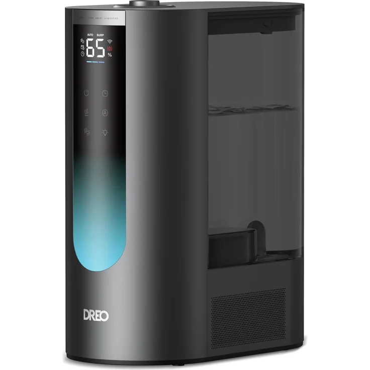 Dreo HM813S 6L Luftbefeuchter, schnelles Befeuchten mit 500 ml/Stunde, Schwarz, Smart-App steuerbar