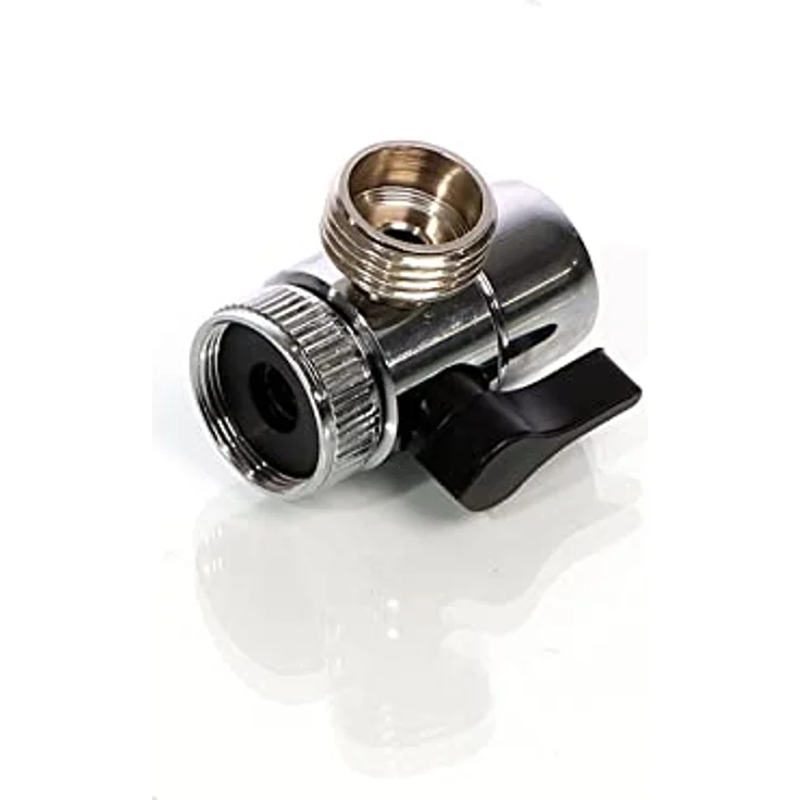 Naturewater 2 Wege Hahn Wasserhahn Adapter, 20 mm (3/4") Anschluss für Auftischfilter und Trinkwasserfiltration – Bild 7