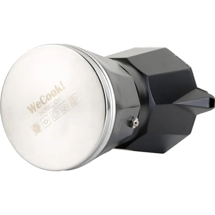 Wecook Luccia Espressokocher, Induktion, mehrere Tassen 6 tazas Schwarz – Bild 10