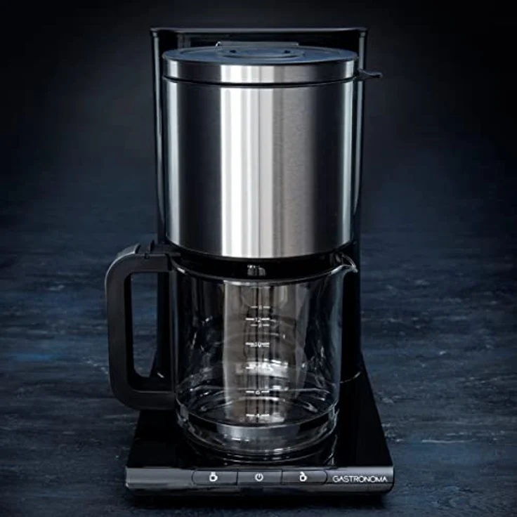 Gastronoma 18100003 - Koffiezetapparaat 1.5L, zwart/roestvrij staal, Filterkaffeemaschine, Schwarz – Bild 12