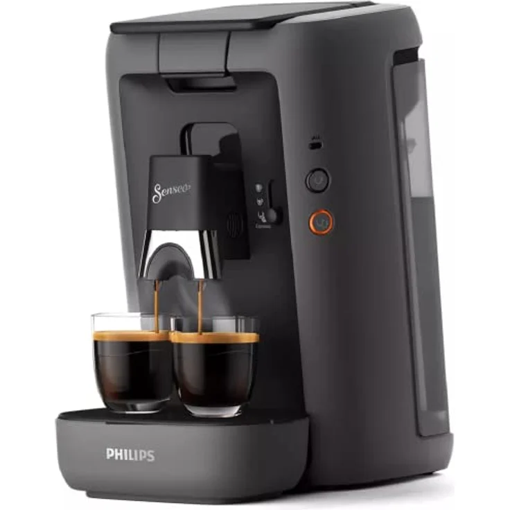 Philips CSA260/50 Maestro Kaffeepadmaschine, Doppeltassenbezug, grau – Bild 2