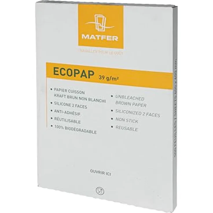 Matfer dn927 ECOPAP Backpapier Patisserie (500 Stück)