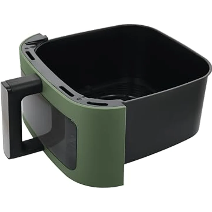 Tognana Iridea Heißluftfritteuse 10L, 2300W, digitale Steuerung mit 12 Programmen, Temperatur 80-200°C, Salbeigrün – Bild 3