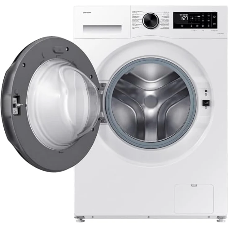 Samsung WW80CGC04AAEEG, Waschmaschine mit Digital Inverter, Aqua Stop und Hygiene Dampf, weiß – Bild 6