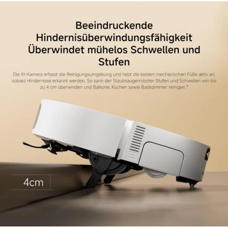 Xiaomi Roboter Staubsauger 6, Saugroboter mit 30.000 Pa Saugkraft, KI-Hinderniserkennung und selbstreinigender Basisstation – Bild 8