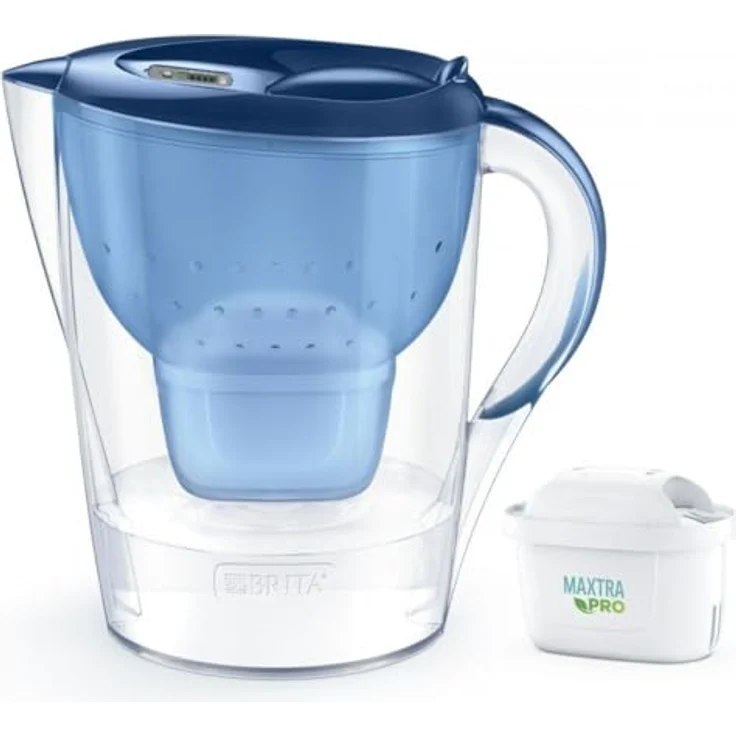 Brita Marella XL+1 Maxtra Pro PP Filterkanne, Blau, Polypropylen, 3,5 l, 150 l, Wasserfilter der Marke Brita – Bild 1