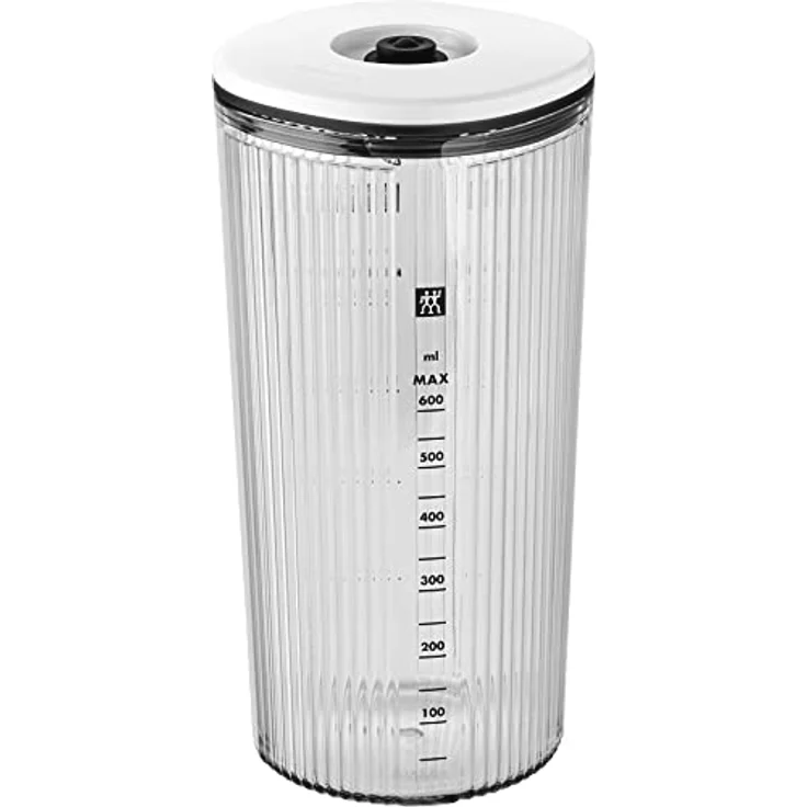 Zwilling Enfinigy Stabmixer inkl. Becher u Vakuumdeckel silber, Stabmixer, Weiss – Bild 4