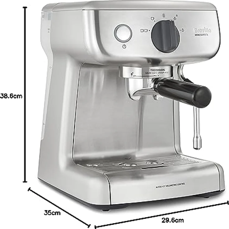 Breville VCF125X Mini Barista, 2 liters, Silber – Bild 7