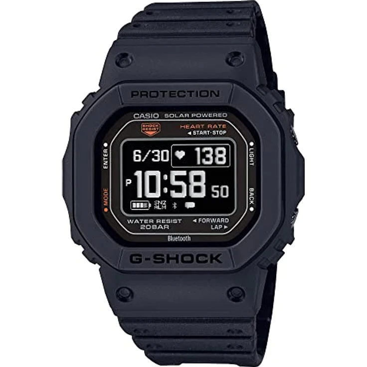 Casio G-Shock G-Squad Digitaluhr Solar Schwarz DW-H5600-1ER – Bild 1