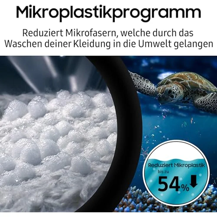 Samsung WW90DG5G34AEEG, Slim Waschmaschine mit 9 kg Kapazität, AI Ecobubble™, Super Speed Programm und SmartThings App – Bild 11