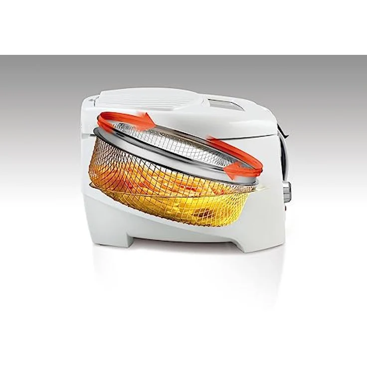 De Longhi F28211 Fritteuse, 1,2 Liter Volumen, 1800 Watt, weiß – Bild 5
