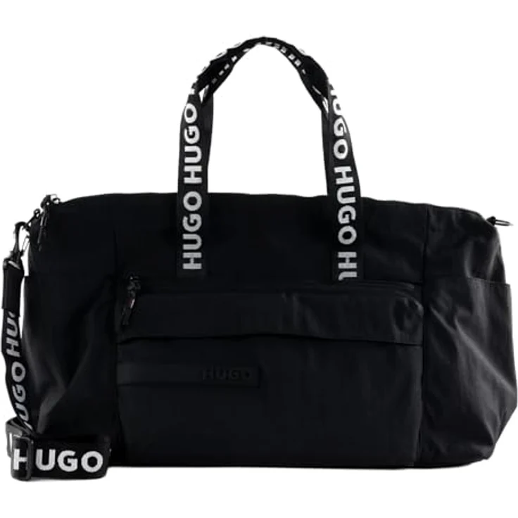 Hugo Colyns Weekender Reisetasche, 50 cm, 100% Polyamid, schwarz – Bild 1