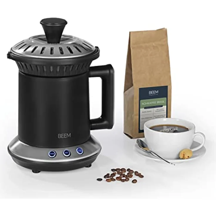 BEEM COFFEE-ROAST Set mit ROAST-PERFECT Kaffeeröster & ROHKAFFEE-BRASIL – Bild 2