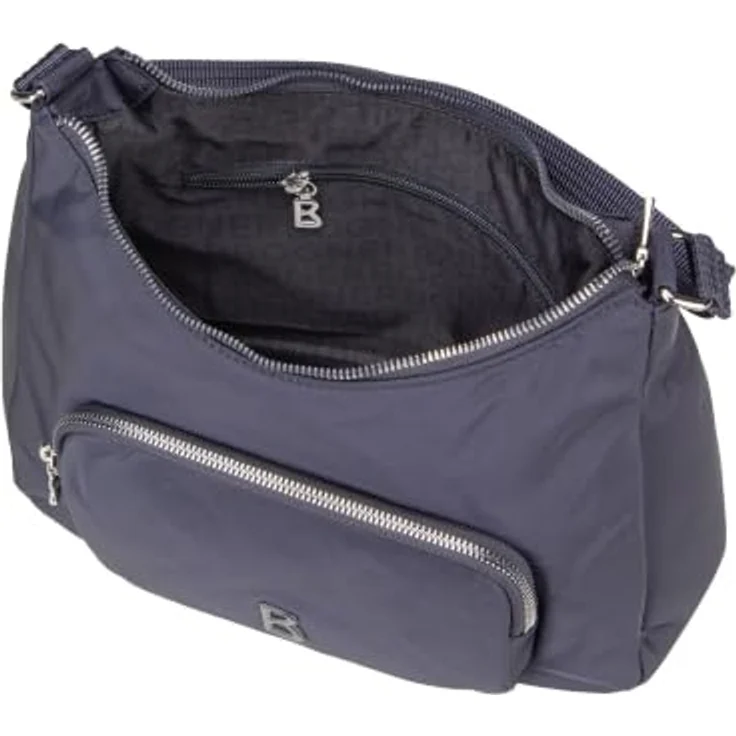 BOGNER Handtasche Verbier Play 1.0 Pari Hobo MHZ, Polyester Hobo Bag mit smarter Innenorganisation, schwarz – Bild 4