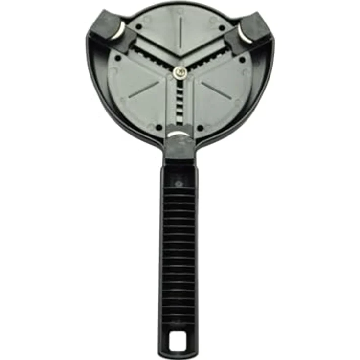 GSD Universal Deckelöffner, schwarzer Glas- und Schraubdeckelöffner aus Kunststoff, 24 cm Länge – Bild 3