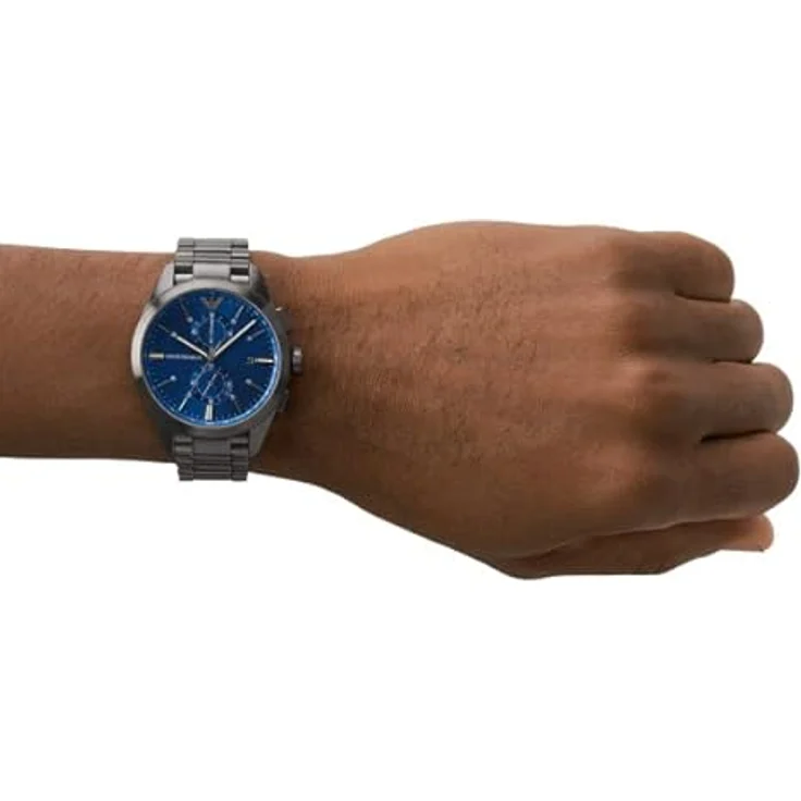 Emporio Armani Herren Quarz-Chronograph Uhr mit Armband AR11481 – Bild 4