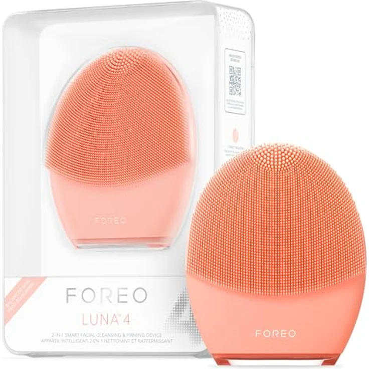 Foreo LUNA 4 Balanced Skin, Gesichtsreinigungs- und Massagegerät mit 16 einstellbaren Pulsationsmodi, USB-Aufladung, inkl. Reise-Etui – Bild 1