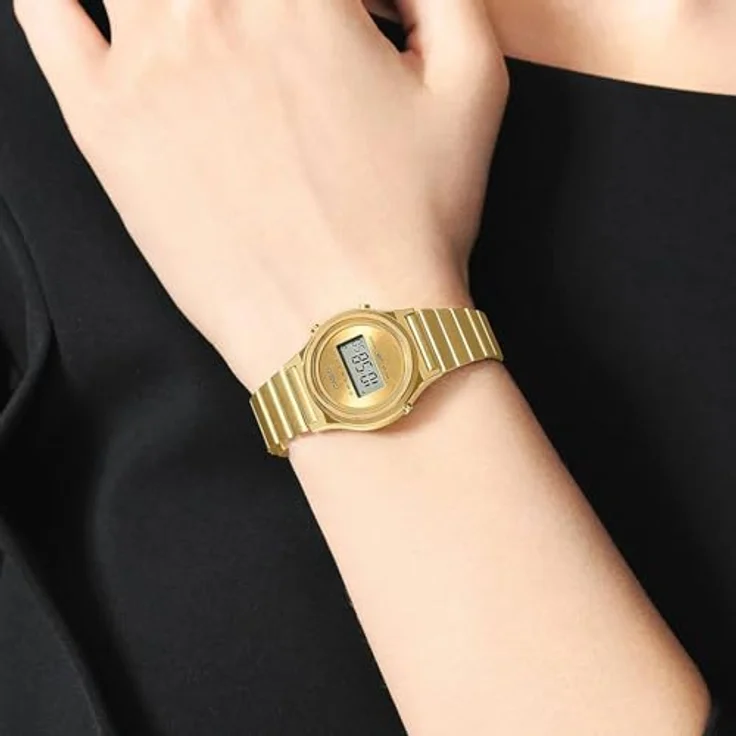 Casio Armbanduhr LA700WEG-9AEF Gold Digitaluhr 26 mm – Bild 5