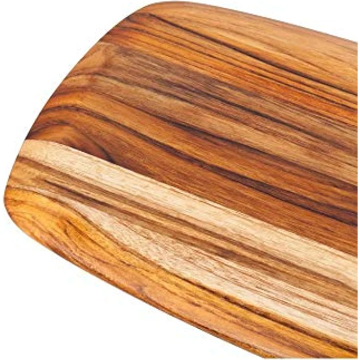 Teakhaus TH202 Schneidebrett 30,5 x 20 x 1,4cm Holz braun – Bild 3