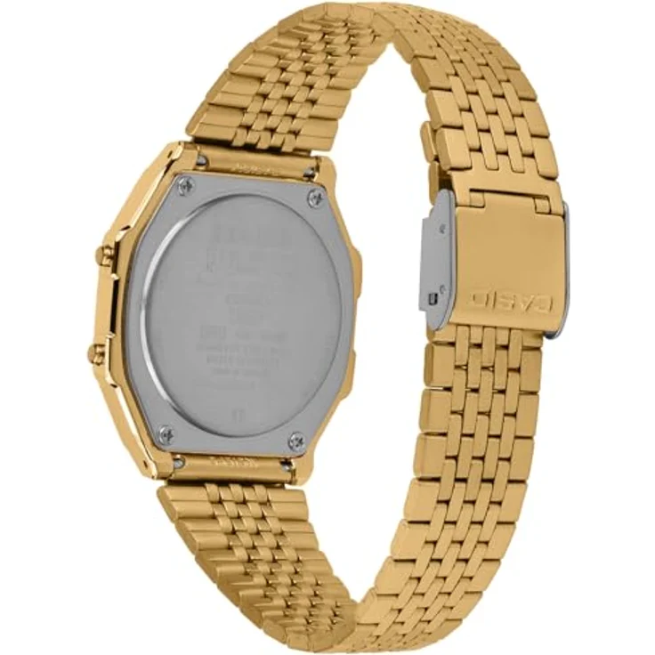 Casio Watch ABL-100WEG-9AEF, Digitaluhr mit Stoppuhr und Beleuchtung, goldfarben – Bild 2