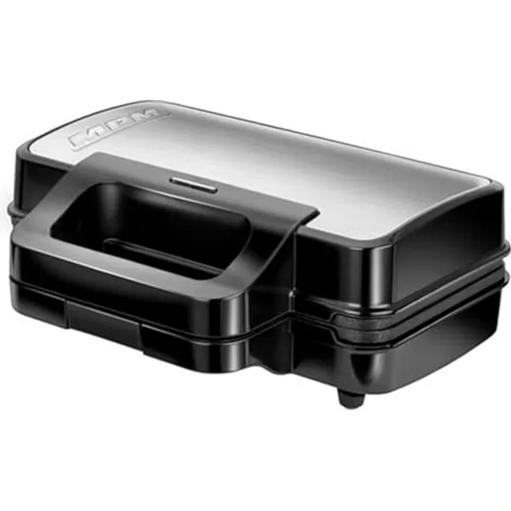 MPM MOP 43M 3-in-1 Küchengerät - Sandwichmaker + Kontaktgrill + Waffeleisen - 1000 W - mit Thermostat