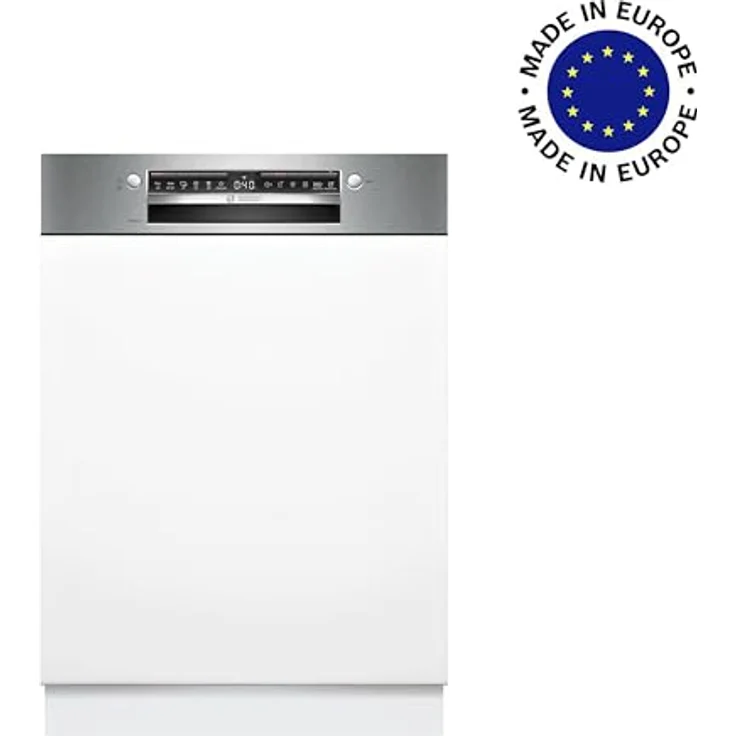 Bosch Serie 4, Teilintegrierter Geschirrspüler, 60 cm, Edelstahl, SMI4HVS00E – Bild 3