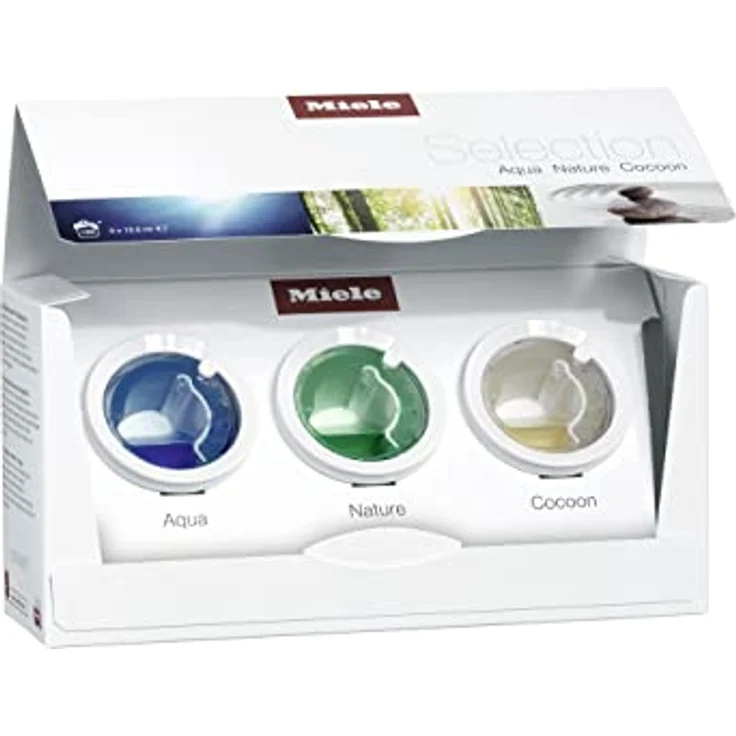 Miele Original Zubehör - Trocknerduft Selection / 3 Stück - für 150 Trocknergänge/frisches und bis zu 4 Wochen lang anhaltendes Dufterlebnis/für Trockner mit FragranceDos (12033100) – Bild 2