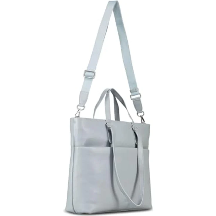 Jost Vika Handtasche, Henkeltasche aus 100% Leder, 36 cm, blau – Bild 5