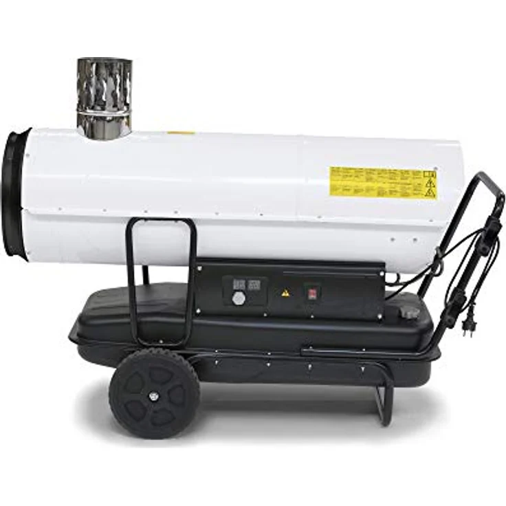 TROTEC Ölheizgebläse IDE 50 – Heizleistung 50 kW – Heizkanone Luftmenge 2000 m³/h – Dieselheizung – Bild 4