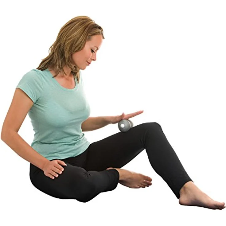 Togu Bodybone silber, Massagegerät für sanfte Dehnungen und Akupressur Massage, MADE IN GERMANY – Bild 2