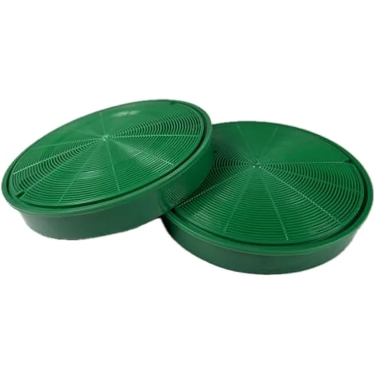 AIR2GO Long Life Aktivkohlefilter für Ikea NYTTIG FIL 500/004.019.55, 2 Stück - Geruchsabscheidung auf originalen Niveau, Dunstabzugshauben-Zubehör – Bild 2