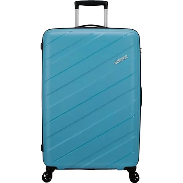 American Tourister Jetdriver 3.0, Spinner Koffer in Hellblau, 77 cm, 100 L, 3,70 kg – Bild 1