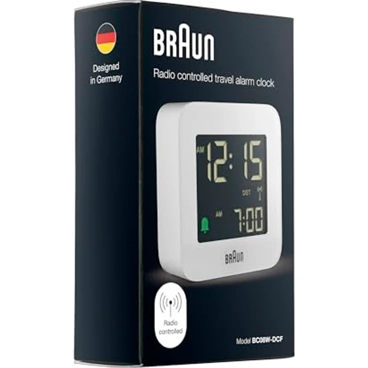 Braun BC08W DCF digitaler Funkwecker – Bild 7